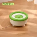 Minimalist anti-spill floating pet water bowl for cats and dogs in vibrant green - Floating Bowl / Green