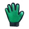 Guanto verde per la cura degli animali domestici per rimuovere i peli di cani e gatti - Right Hand Glove / Verde