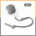 Jouet à mâcher durable avec balle en corde grise pour chiens - Balle avec Corde (Réglage 3 Vitesses) / Gris