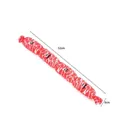 Realistisch hondenknuffelspeeltje in de vorm van een worst met vleespatroon, 52 cm lengte - 4-Sectie Worst / 52cmx6cm / Naakt