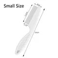 Detailed small size white pet flea comb for cats and dogs with 14cm measurements - S / Flea Comb