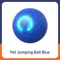 Blauwe interactieve zelfroterende elektrische kattenspeelgoedbal met fel LED-licht - Cosmos Bal Stijl / Blauw