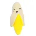Jouet en peluche banane grinçant pour animaux de compagnie pour chiens et chats - Style Sourire Clin d'Oeil