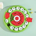 Pizza-vormige hondenpuzzel voerbak voor langzaam eten en mentale training spel - Groene Pizza