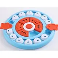 Interactieve langzame voerbak in de vorm van een pizza voor honden en katten, blauw - Blauwe Pizza