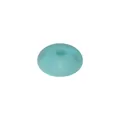 Hochwertige 12mm hellblaue Silikon-Abstandshalterperle in Linsenform für DIY-Schmuckherstellung - 148# Seeblau