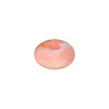 Rosa und orange marmorierte 12mm Silikon-Linsperle für DIY-Halsketten und Schmuckherstellung. - 147# Orangeweiß
