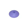 Hochwertige 12mm lila Silikon-Linsen-Abstandshalter-Perle für DIY-Handgefertigten-Schmuck - 139# Mittelviolett
