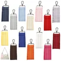 Colorful pleated ribbon keychains and bag pendants in various bright colors - Set Of 14 Assorted Styles
