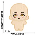 Niedlicher Cartoon-Filzpuppen-Stickaufnäher für DIY-Taschendekoration, 10 cm hoch - Puppenstil 3 (2026.7.25)
