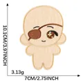 Süßer Cartoon-Puppen-Stickaufnäher für DIY-Taschendekoration mit Maßen von 10,1x7cm - Puppenstil 8 (2026.7.25)