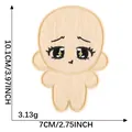 Süßer Comic-Anime-Filzpuppen-Aufnäher für DIY-Bastelarbeiten, Größe 10,1x7cm - Puppenstil 9 (2026.7.25)