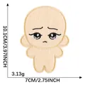Süßer Cartoon-Stickaufnäher für Puppen, 10,1cm x 7cm, leichte DIY-Taschendekoration - Puppenstil 14 (2026.7.25)