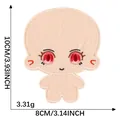 Niedlicher Cartoon-Anime-Puppen-Stickaufnäher 10x8cm für DIY-Taschendekoration - Puppenstil 15 (2026.7.25)