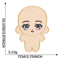 Süßer Cartoon Puppe Stickerei Aufnäher für DIY Taschen, Größe 10,1 x 7 cm, 3,13g - Puppenstil 21 (2026.7.25)