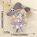 Schattige anime heks geborduurde strijkpatch voor DIY kleding decoratie en reparatie - Star Moon Staff Magician (6)
