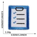 Embroidered clipboard patch with dimensions 4.2cm by 3.5cm and total weight 1.14g - Checklist