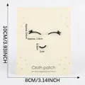 Mini parches bordados de cara divertida para decorar y reparar ropa - Estilo 11 (Sin Tarjeta) / Sin Tarjeta / Expresión 11