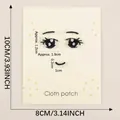 Parche bordado termoadhesivo de cara de dibujos animados con medidas de 8x10 cms - Estilo Emoji 09