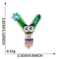 Letter Y cartoon iron-on embroidery patch for clothes with dimensions and weight info - Letter Y (2026.5.27)
