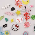 Collezione di toppe ricamate in stile retrò Y2K per scrapbooking fai-da-te e cancelleria - Toppe Ricamate Casuali Set di 30