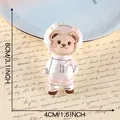 Cute embroidered astronaut bear plush patch for clothing and bag accessories decoration - Astronaut Bear (G3L-B-3-10) / 8x4cm
