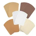 Multi-color self-adhesive fabric patches for sweater elbow and knee repair, five sets. - Camel Combination Set / 15.1x11.8cm