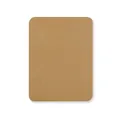 Premium tan twill fabric repair patch for shirt elbow and pant knee with adhesive - Self-Adhesive Patch / Coffee