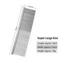 Extra large stainless steel pet grooming comb for dogs and cats, 19cm size professional tool - XL (19*5.4cm)