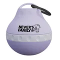 Draagbare siliconen waterdispenser voor huisdieren in lavendel met karabijnhaak - 200ml / Never Family [Paars]