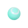 Vue rapprochée d'une balle interactive pour chat avec évitement d'obstacles en vert menthe - Balle Roulante / Vert menthe / Pour Chats