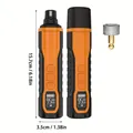 Professional pet electric nail grinder with 5 speed levels and clear LCD status display - Boxed (Includes 1 Grinding Head) / Black Orange