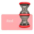 Jouet distributeur de croquettes pour chat en forme d'haltère, couleur rouge vif - S / Rouge