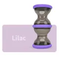 Distributeur de friandises interactif pour chat en forme d'haltère violet lilas puzzle - S / Violet