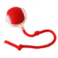 Balle de jouet électrique intelligente pour chat avec corde rouge nouée pour le jeu des animaux - Style Corde Rouge