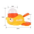 Lanceur de friandises en forme de canard jaune pour animaux, dimensions 22cm x 14cm - Distributeur de Nourriture Canard Jaune / Jaune