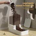 Automatischer 1,3-kg-Futterautomat und Trockenfutterspender für Katzen und Hunde - Futterspender für Haustiere / 1.3KG Fassungsvermögen