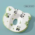 Almohada de silicona para moldear la cabeza del bebé con diseño de panda, 26x22cm - Panda de Bambú / 26x22cm