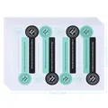 Detailed view of handmade sealing stickers with dimensions 19cm by 13.2cm - Handmade Sealing Sticker (C550)