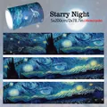 Van Gogh Sternennacht Washi Tape Rolle für DIY Scrapbooking, 5cm x 2m Größe. - Impressionistischer Ölgemäldestil (C913) / 50mmx2m / Van Gogh Sternennacht