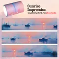 Claude Monet Impression Sonnenaufgang Washi Tape Rolle für DIY Scrapbooking Dekoration - Impressionistischer Ölgemäldestil (C915) / 50mmx2m / Monet Impression Sonnenaufgang