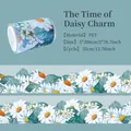 Detail view of PET daisy flower decorative tape for scrapbooking and DIY crafts - Daisy Charm (C900) / 5*200cm