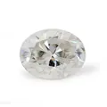 Hoogwaardige sprankelende ovaal geslepen Moissanite losse steen in GH kleur voor sieraden - 6x8mm (1.5ct) Met Certificaat / GH