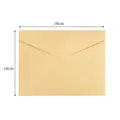 Sobre de regalo color crema con dimensiones 19cm x 14cm para bodas y cumpleaños - Sobre de Regalo (19x14) / Oro claro