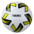 Pallone da calcio misura 3 ad alta elasticità bianco e giallo per l'allenamento dei bambini - Giallo / Pallone Taglia 3 (Per Bambini)