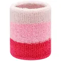 Elastic sports towel sweatband in pink gradient three-tone color for basketball and tennis - Light Pink 3 Colors