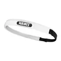 Bandeau de sport professionnel AOLIKES blanc et noir pour le fitness et la course - Pièce Unique / Blanc