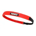 Bandeau de sport AOLIKES réglable en silicone rouge pour la course et le fitness en salle - Pièce Unique / Rouge