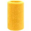 Bright yellow terry cloth sports sweatband for wrist protection and athletic use - Goose Yellow / 11cm*8cm