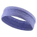 Bandeau de yoga professionnel antidérapant en silicone bleu chiné pour la course et fitness - Bandeau (2103) / Mauve Clair